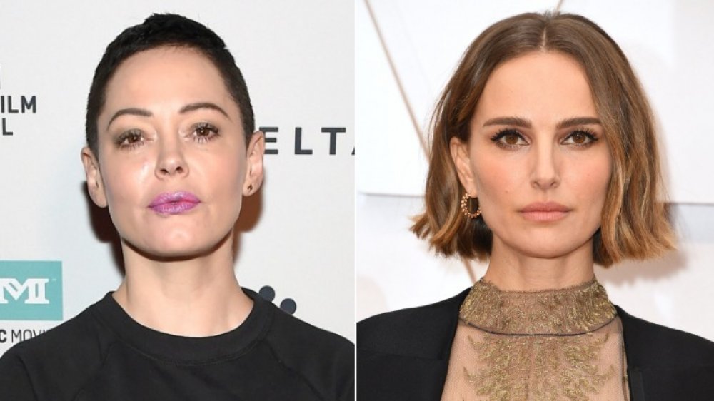 Rose McGowan, Natalie Portman