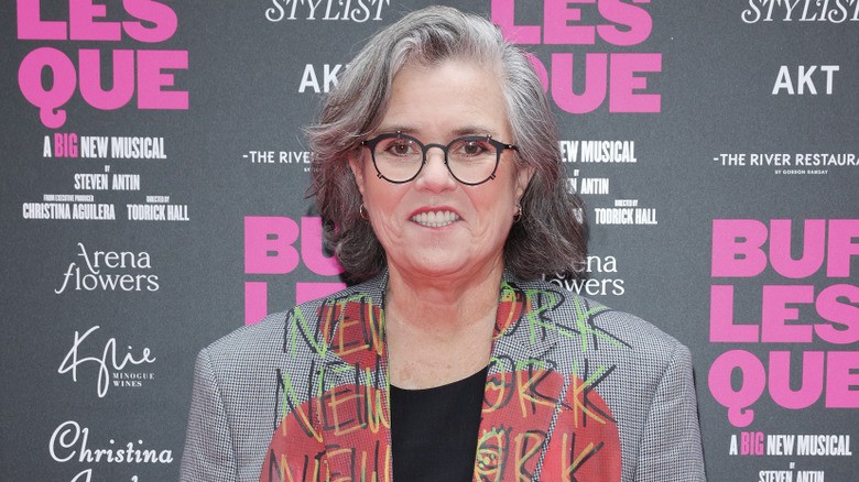 Rosie O'Donnell poses in 2025