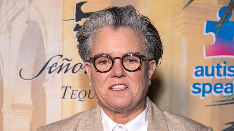 Rosie O'Donnell poses in 2024