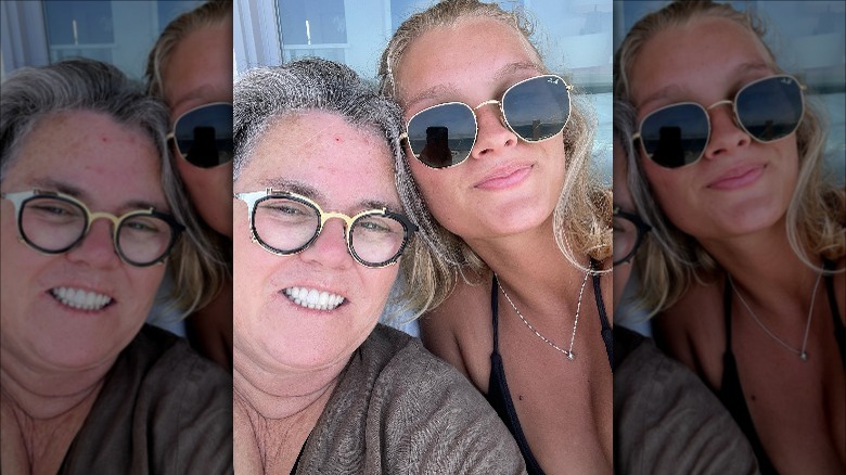 Rosie O'Donnell and daughter selfie