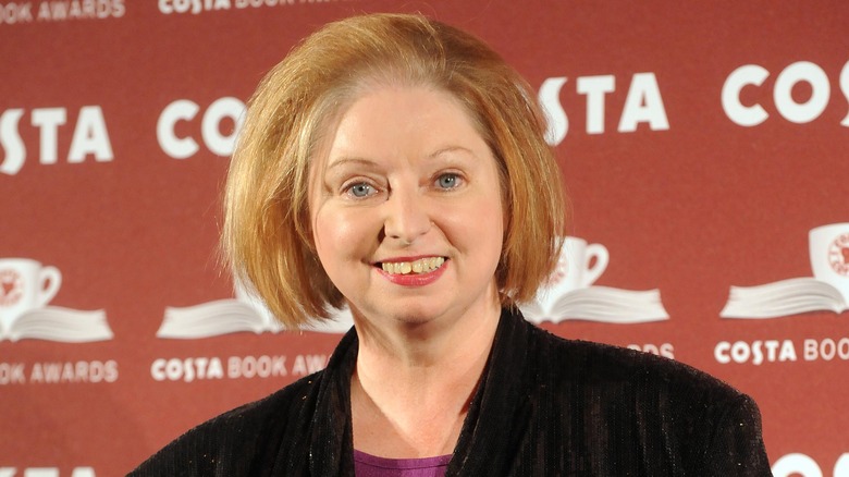 Hilary Mantel smiling