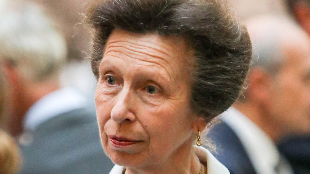 Princess Anne during a public outing