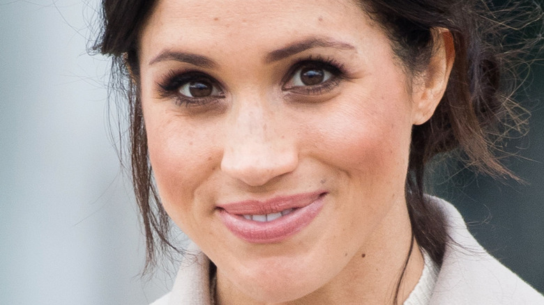 Meghan Markle smiling