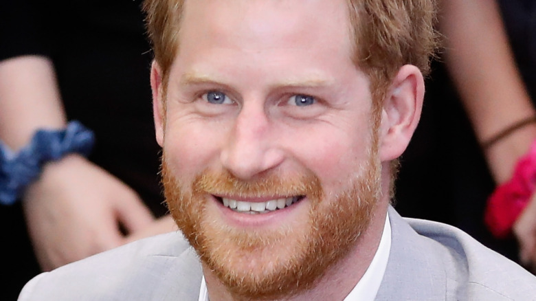 Prince Harry blue eyes