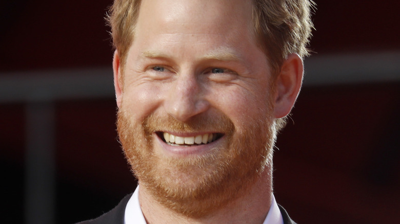 Prince harry smiling 
