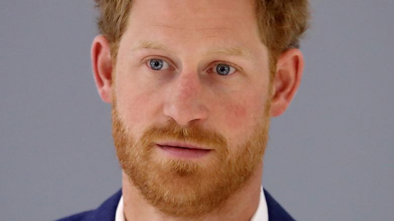 Prince Harry posing