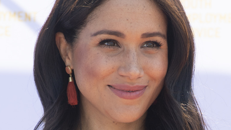 Meghan Markle smiling