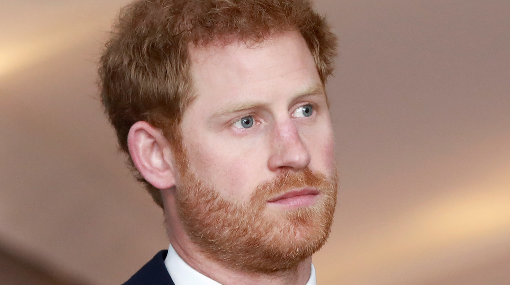 Prince Harry attending a royal event