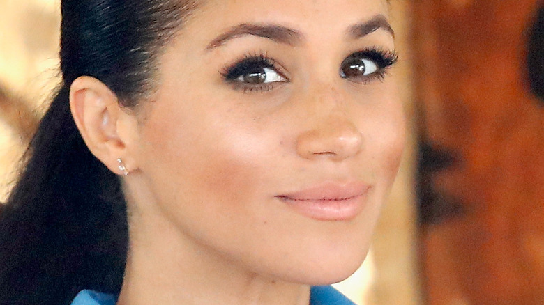 Meghan Markle ponytail