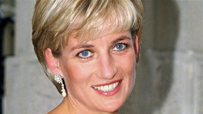 Princess Diana smiling