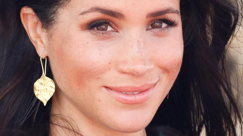 Meghan Markle brown eyes