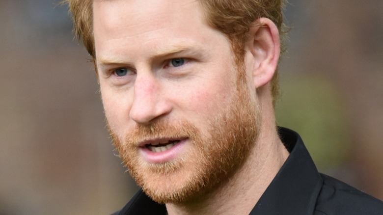 Prince Harry with serious expression at the Invictus Games Toronto 2017
