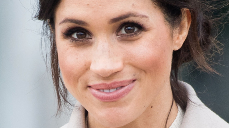 Meghan Markle brown eyes