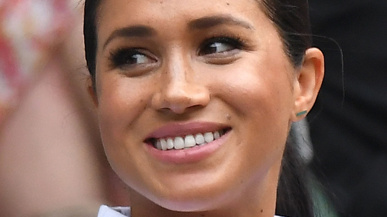 Meghan Markle smiling