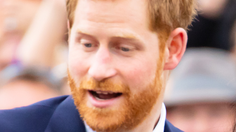 Prince Harry surprised face