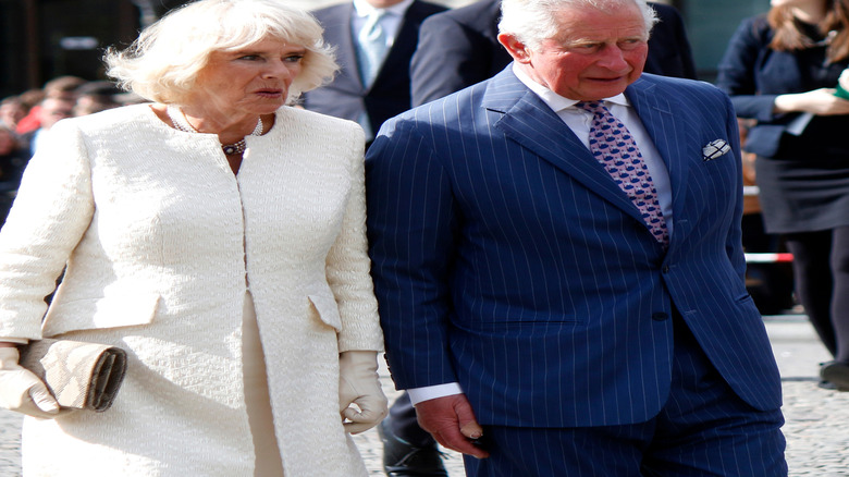 Prince Charles & Camilla Parker Bowles at an event