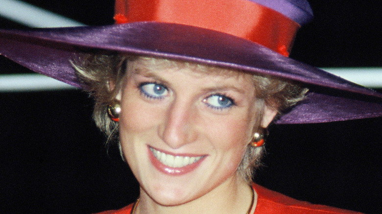 Princess Diana smiling