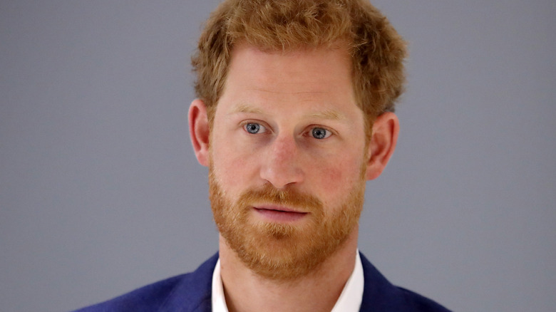 Prince Harry posing 