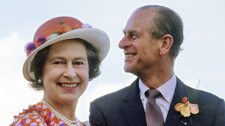 Queen Elizabeth with Prince Philip