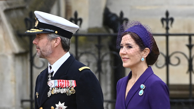 Crown Princess Mary with Crown Prince Frederik