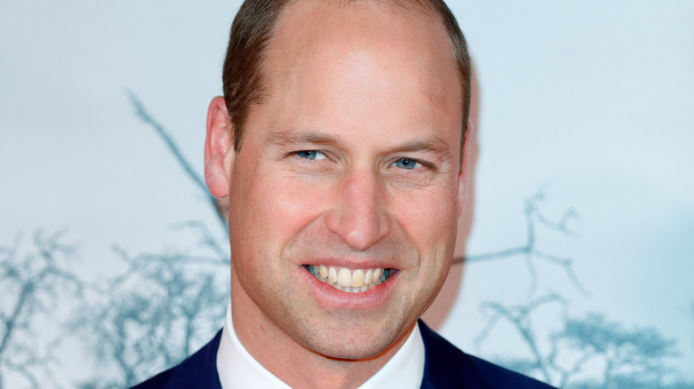 Prince William smiling