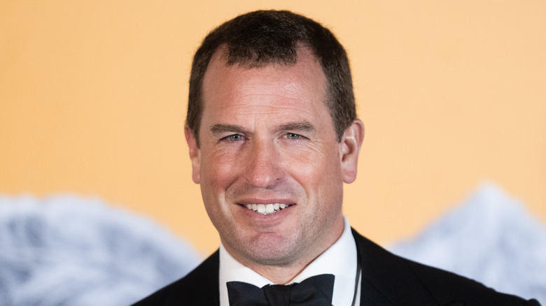 Peter Phillips wearing tux