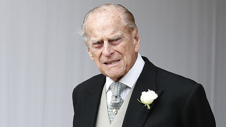 Prince Philip smiling