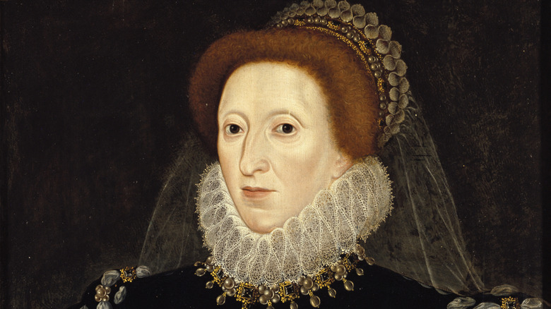 Queen Elizabeth I oil painting