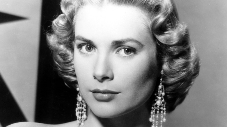 Grace Kelly posing 