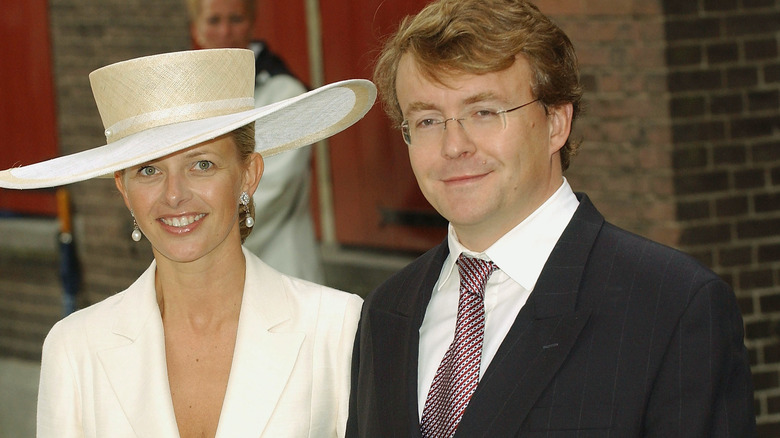 Prince Johan Friso and his wife 