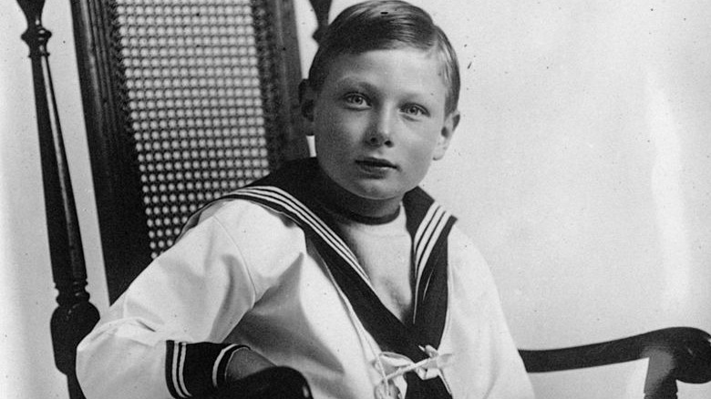 Prince John posing 
