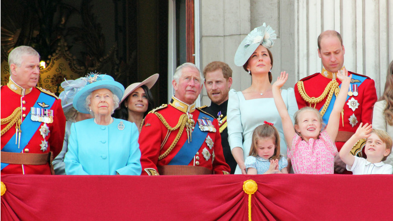 Royal family at an event