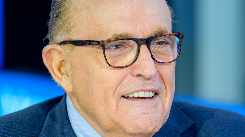 Rudy Giuliani smiling