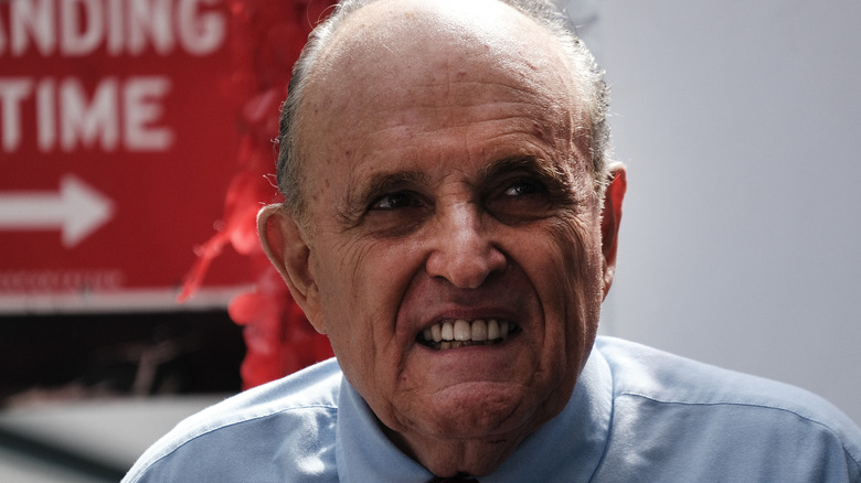 Rudy Giuliani doing a Skeletor impersonation