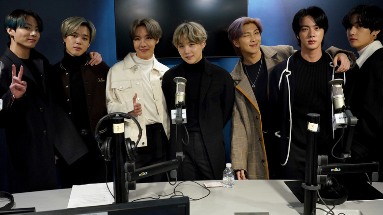 BTS at SiriusXM Studios