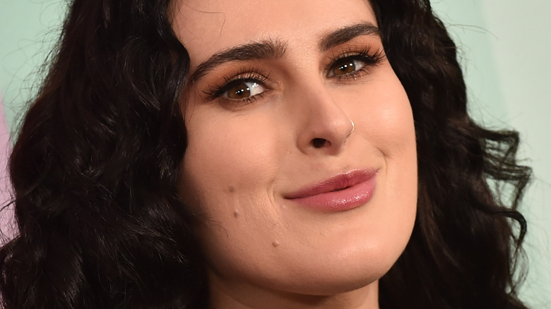 Actor Rumer Willis poses for a picture