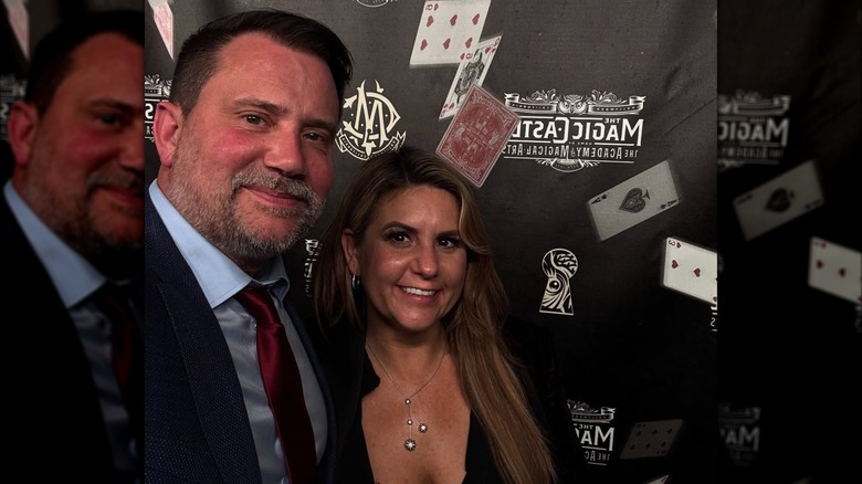 Brandi poses with her suspected new boyfriend, Cliff Beaver