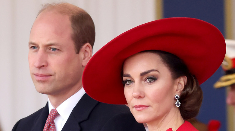 Kate Middleton wears red hat in 2023 event