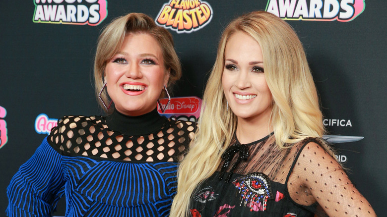 Kelly Clarkson and Carrie Underwood