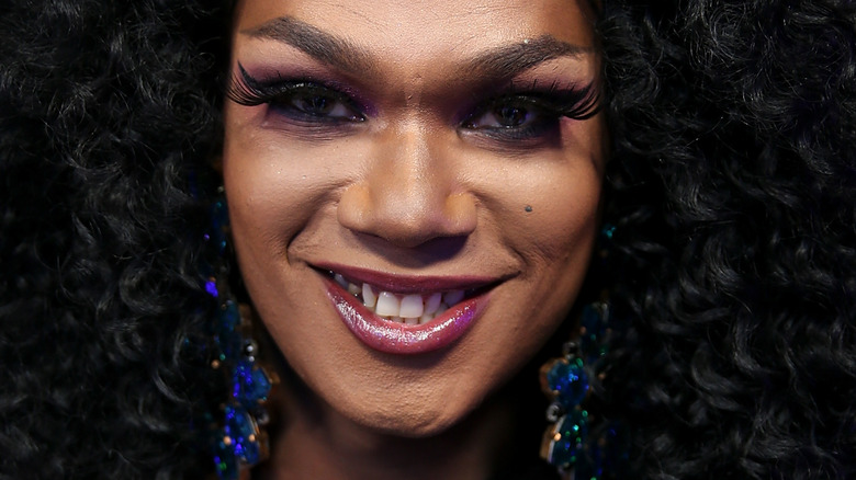 Chi Chi DeVayne smiling