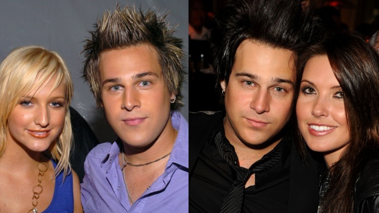 Ryan Cabrera with Ashlee Simpson and Audrina Patridge