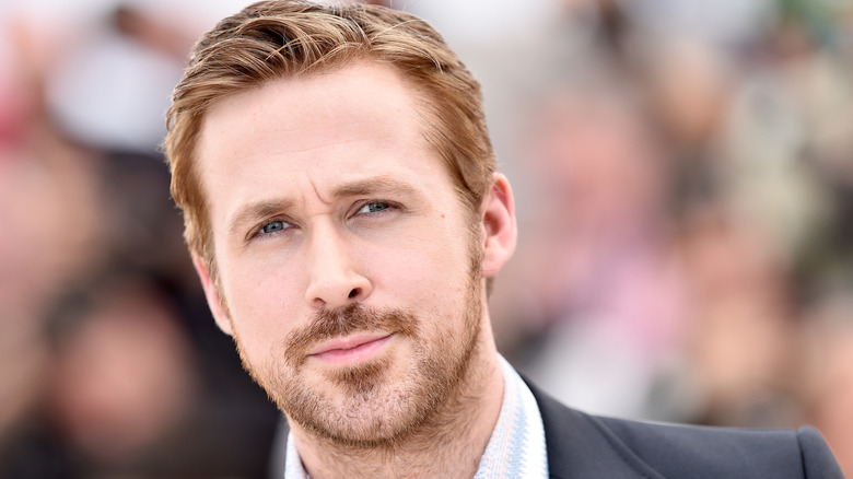 Ryan Gosling poses in 2016
