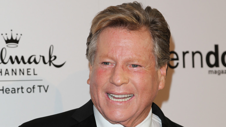 Ryan O'Neal smiling