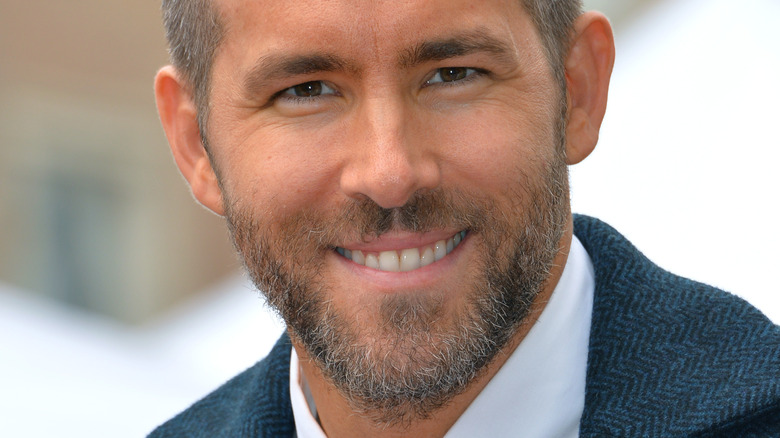 Ryan Reynolds smiling