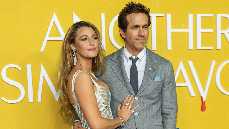 Blake Lively and Ryan Reynolds on the red carpet