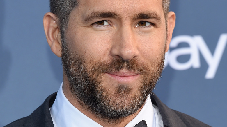 Ryan Reynolds with a greying beard