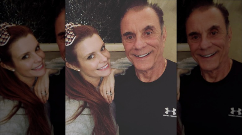 JoAnna Garcia Swisher and her father