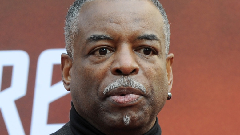 LeVar Burton with mustache and goatee
