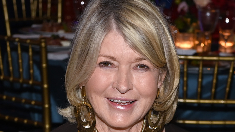 Martha Stewart smiling