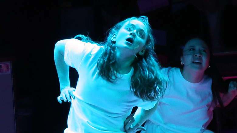Sadie Sink on stage in John Proctor Is The Villain on Broadway